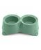 TROY DUO TR-40SY LARGE İKİLİ LÜKS MAMA & SU KABI - YEŞİL